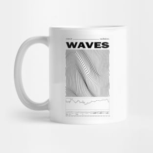 WAVES (white) Mug